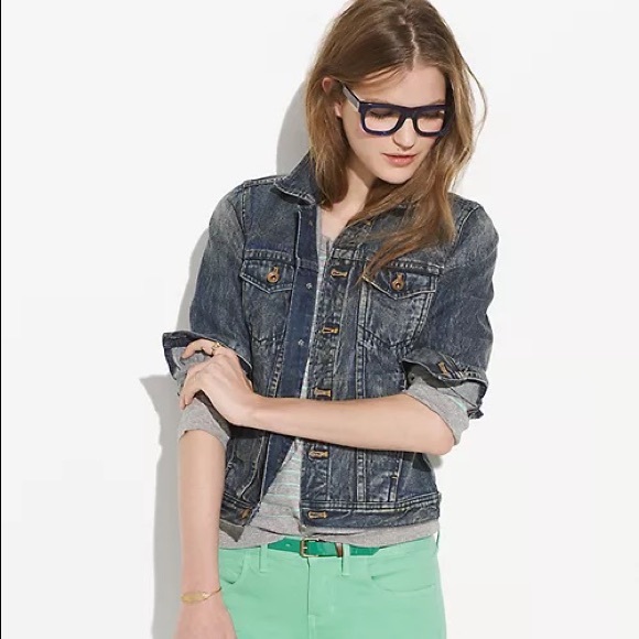 Madewell Jackets & Blazers - Madewell The Jean Jacket in Storm Cloud Wash
